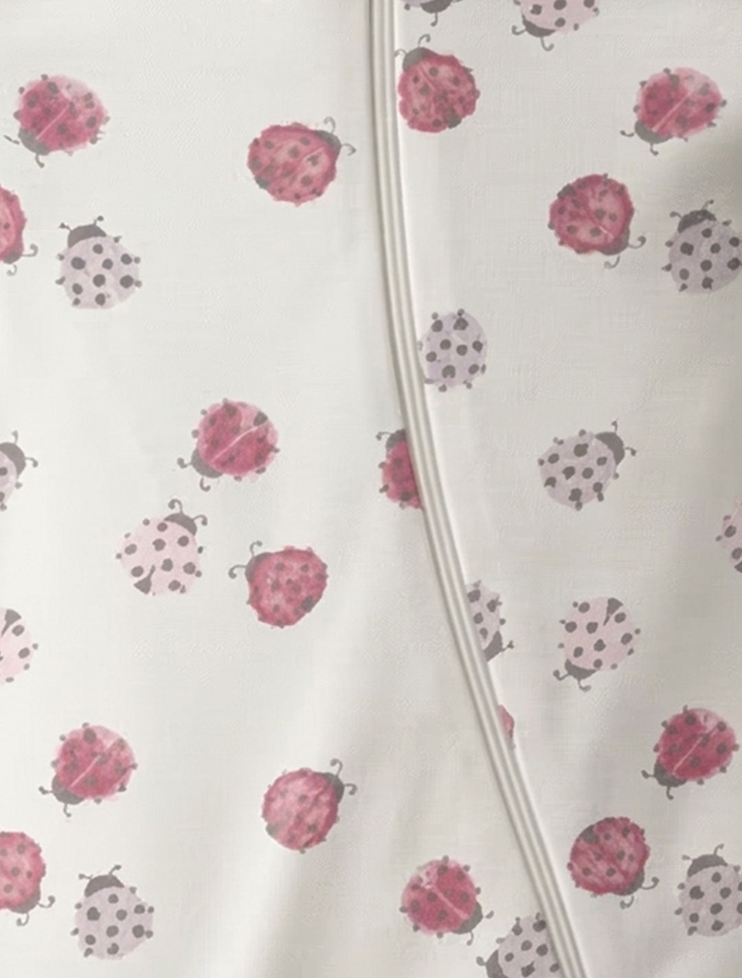 LADY BUG ZIPPER SLEEPSUIT