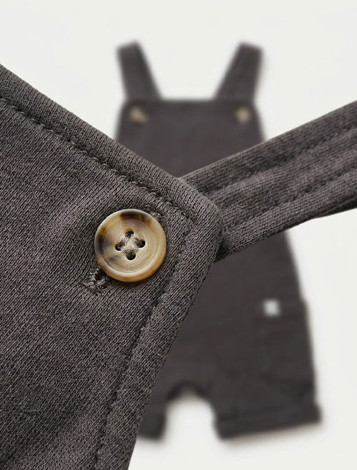 Grey boys dungaree
