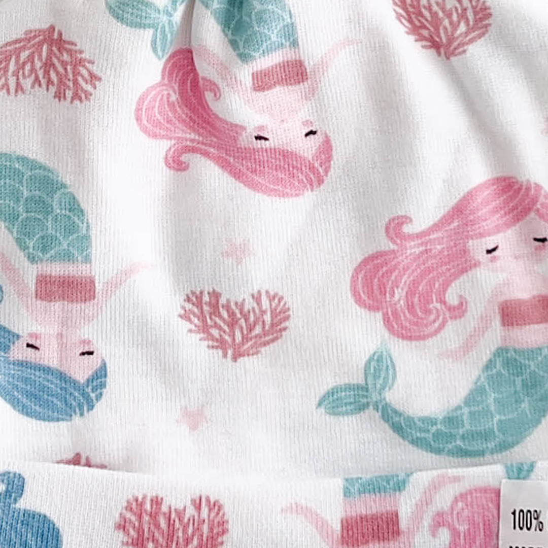 MERMAID PRINTED CAP