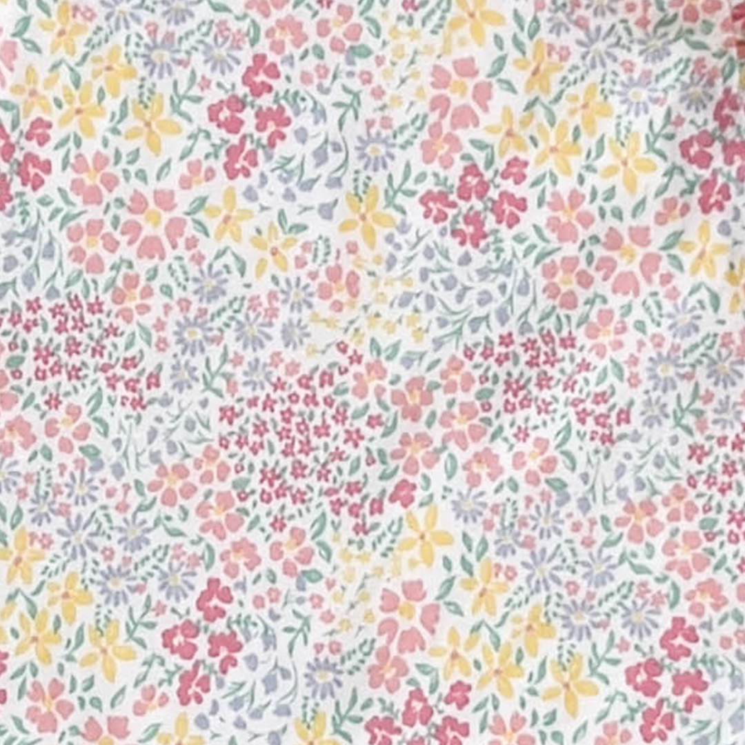 GIRLS FLORAL PRINTED JUMPSUIT