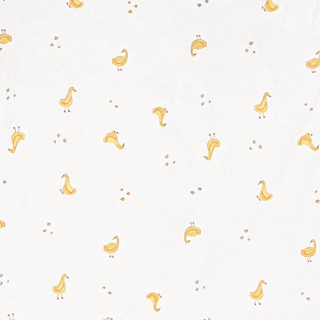 WHITE DUCK PRINTED SLEEPING BAG