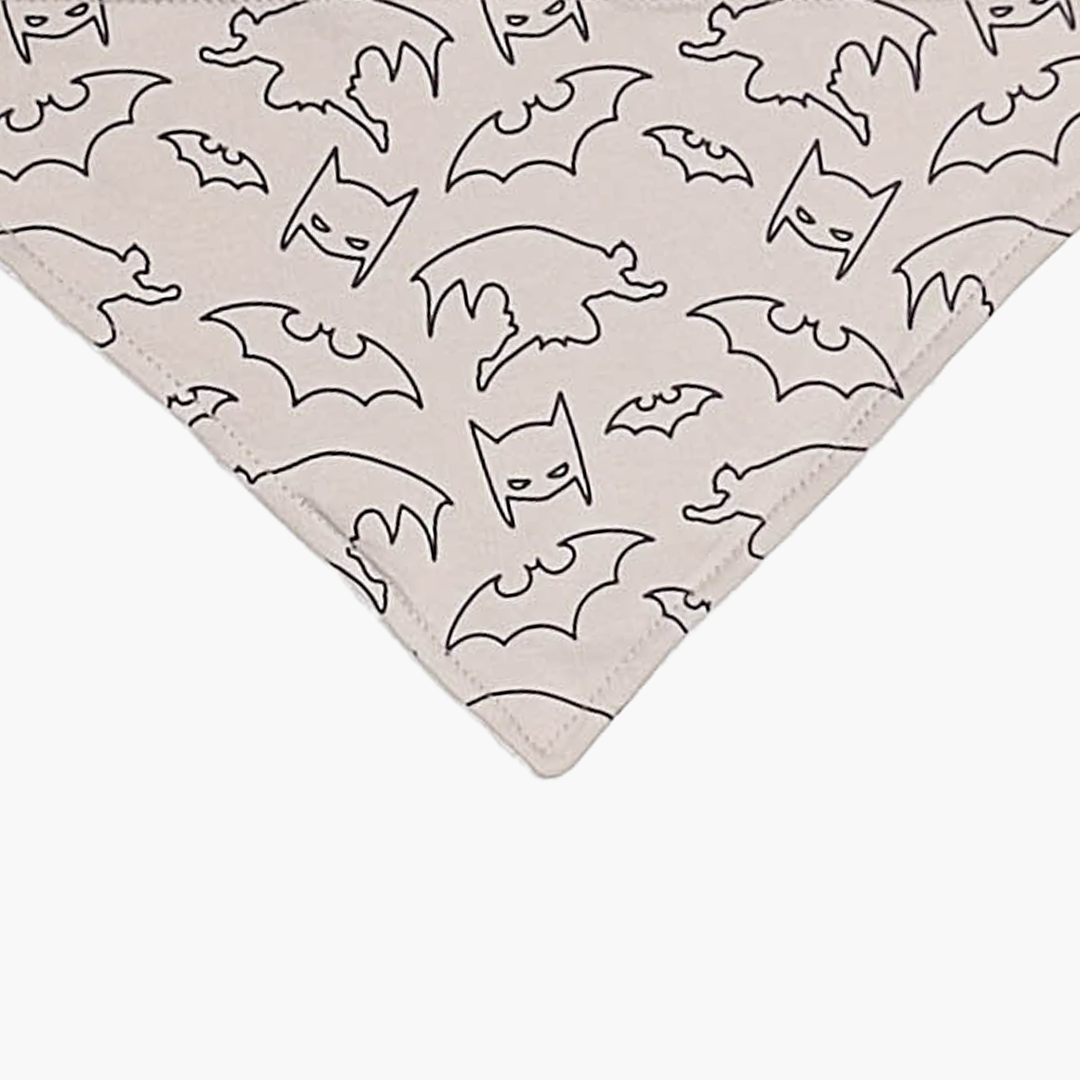 BATMAN PATTERNED BANDANA BIBS