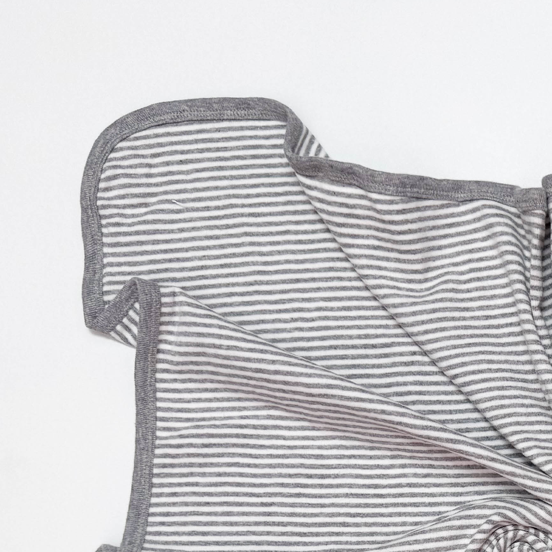 GREY STRIPED SWADDLE