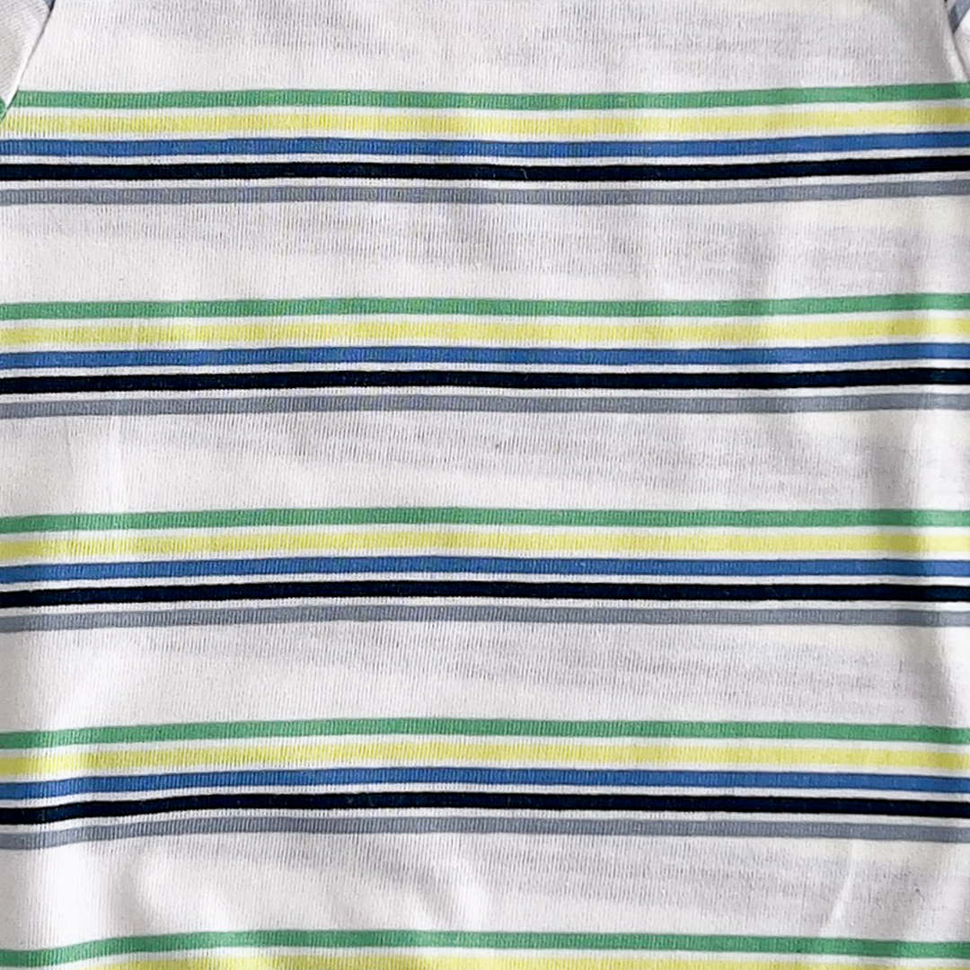 MULTICOLOUR STRPIPED ONESIE