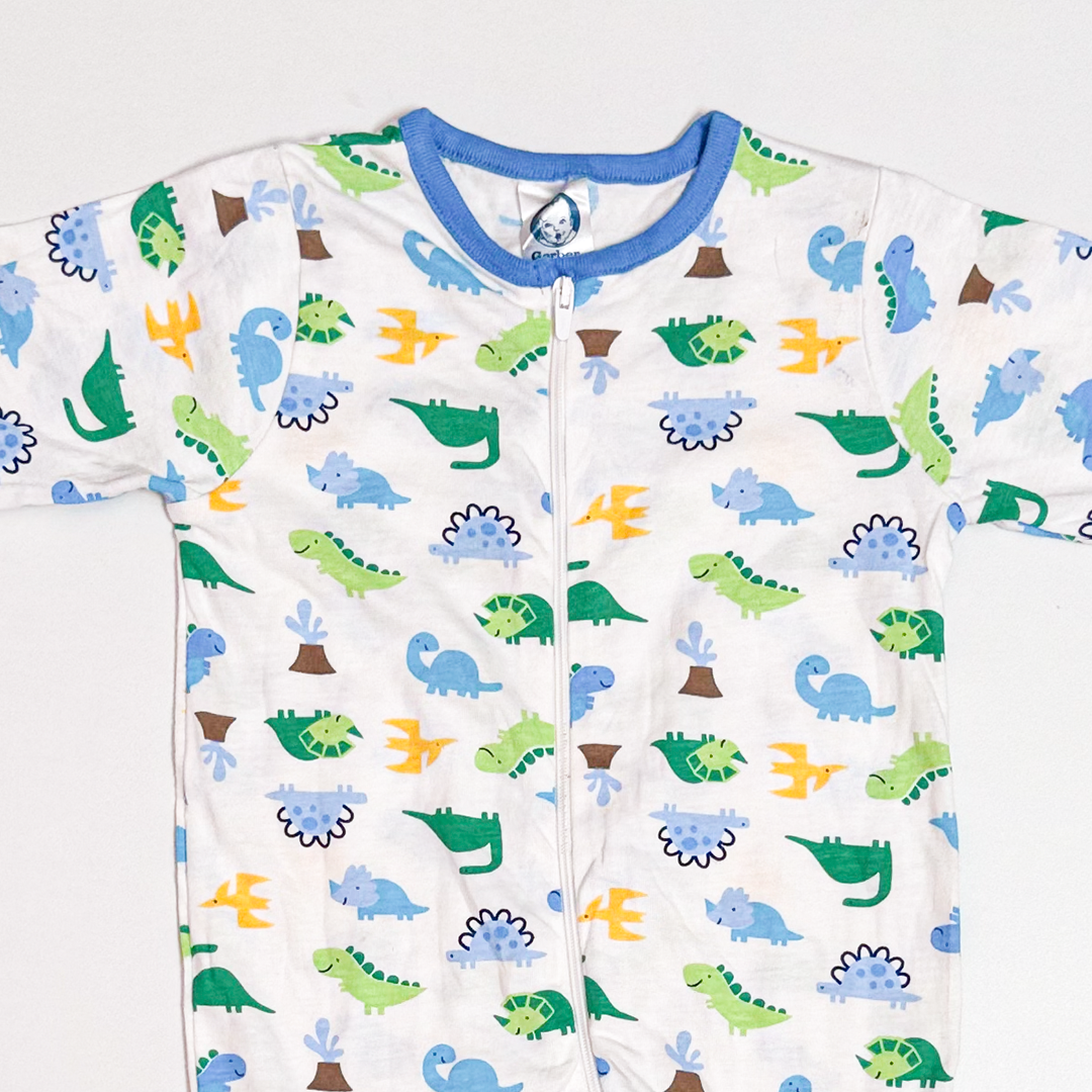 DINO PRINTED SLEEPSUIT