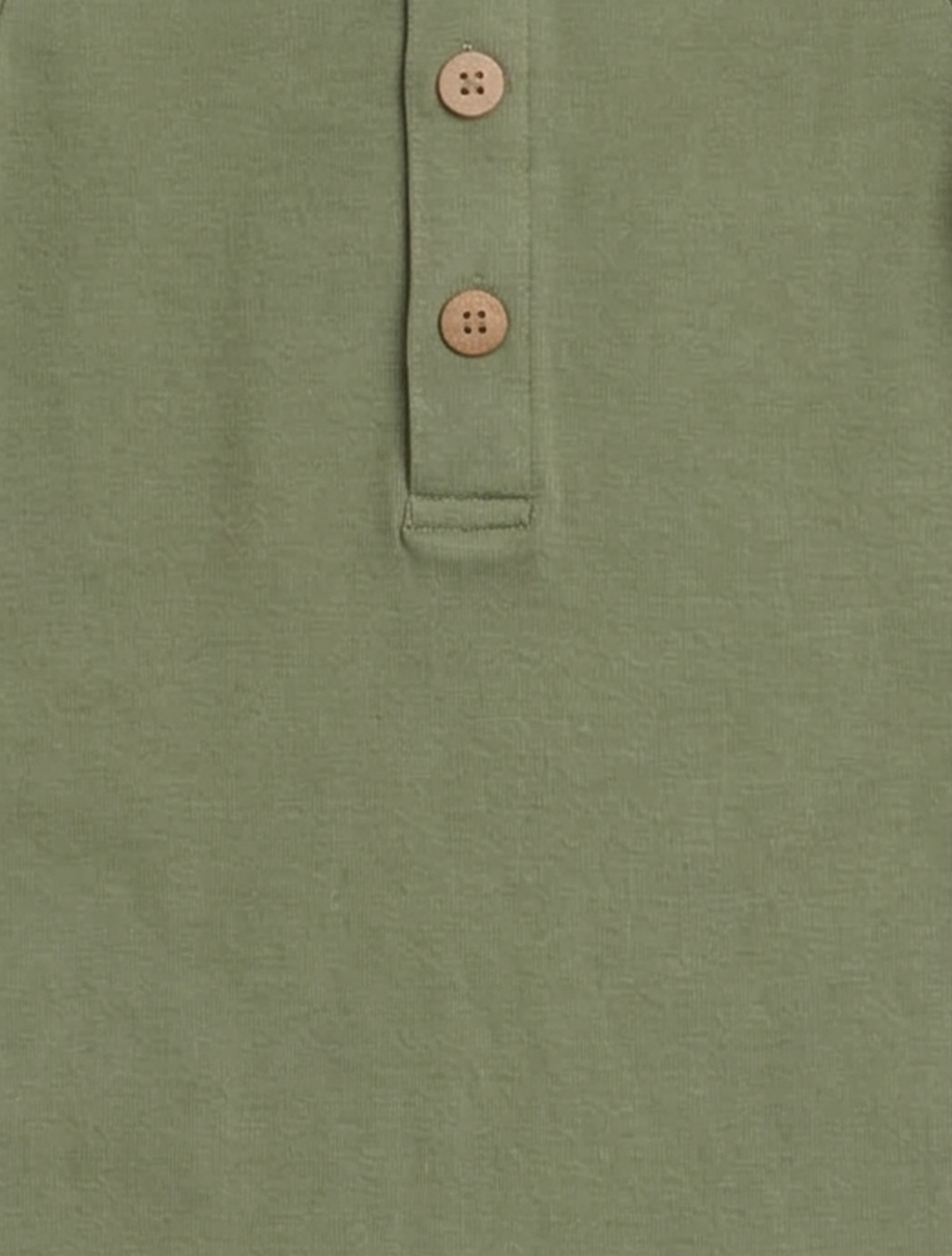 SAGE GREEN BUTTON ROMPER