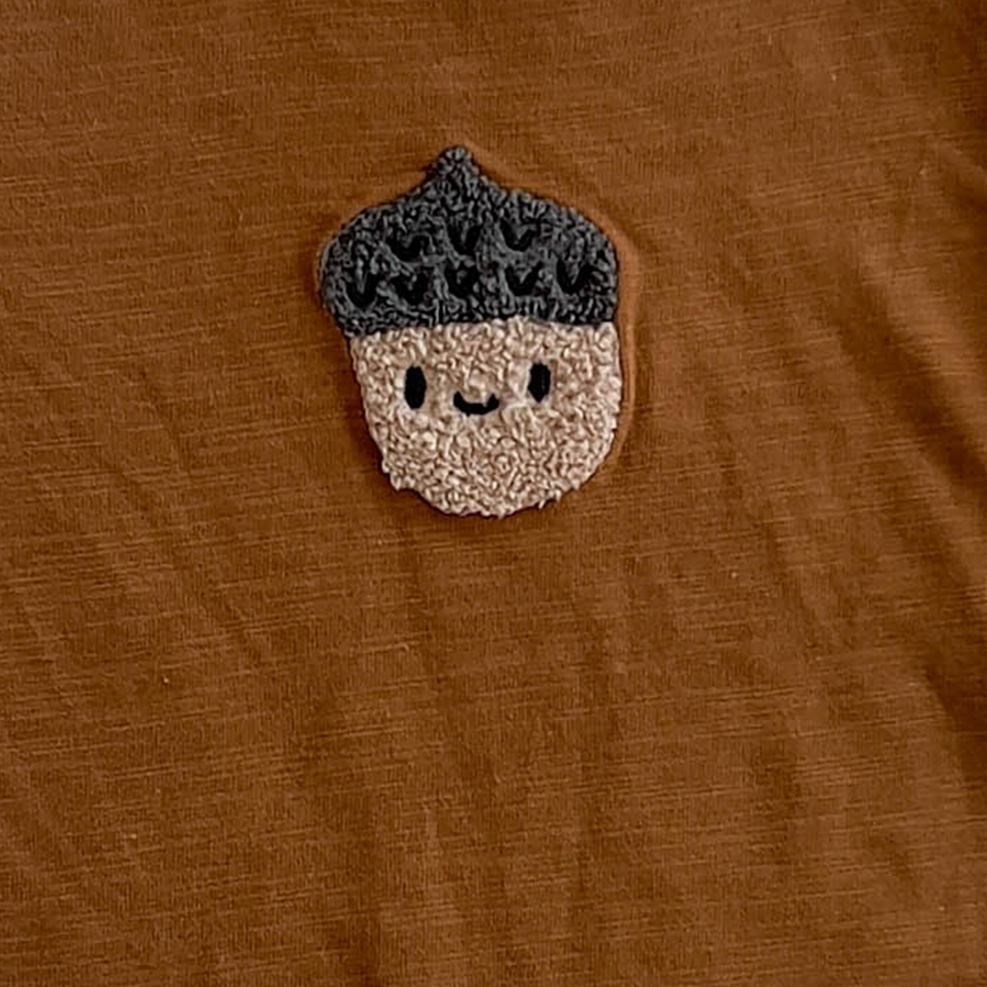 GARANIMAL BROWN FULL SLEEVE ONESIE