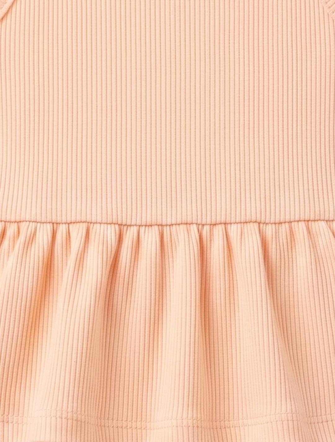 CREAMY PEACH POINTELLE SUNSUIT