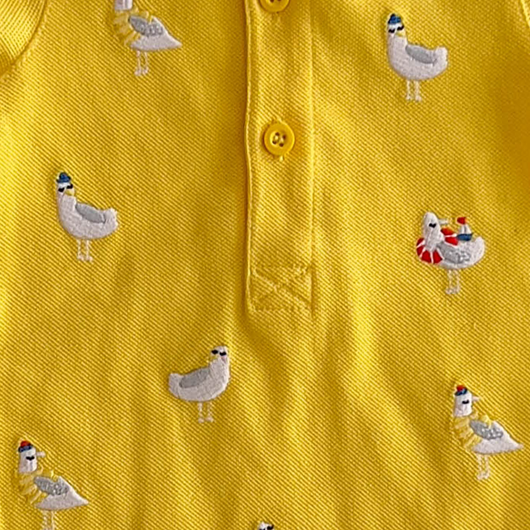 MOTHERCARE YELLOW BOYS JUMPSUIT