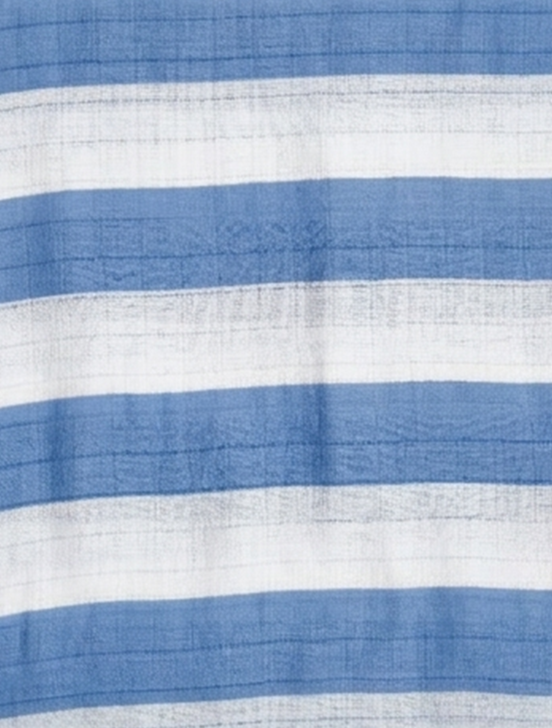 ORGANIC COTTON MUSLIN BLUE  CLOTH SWADDLE