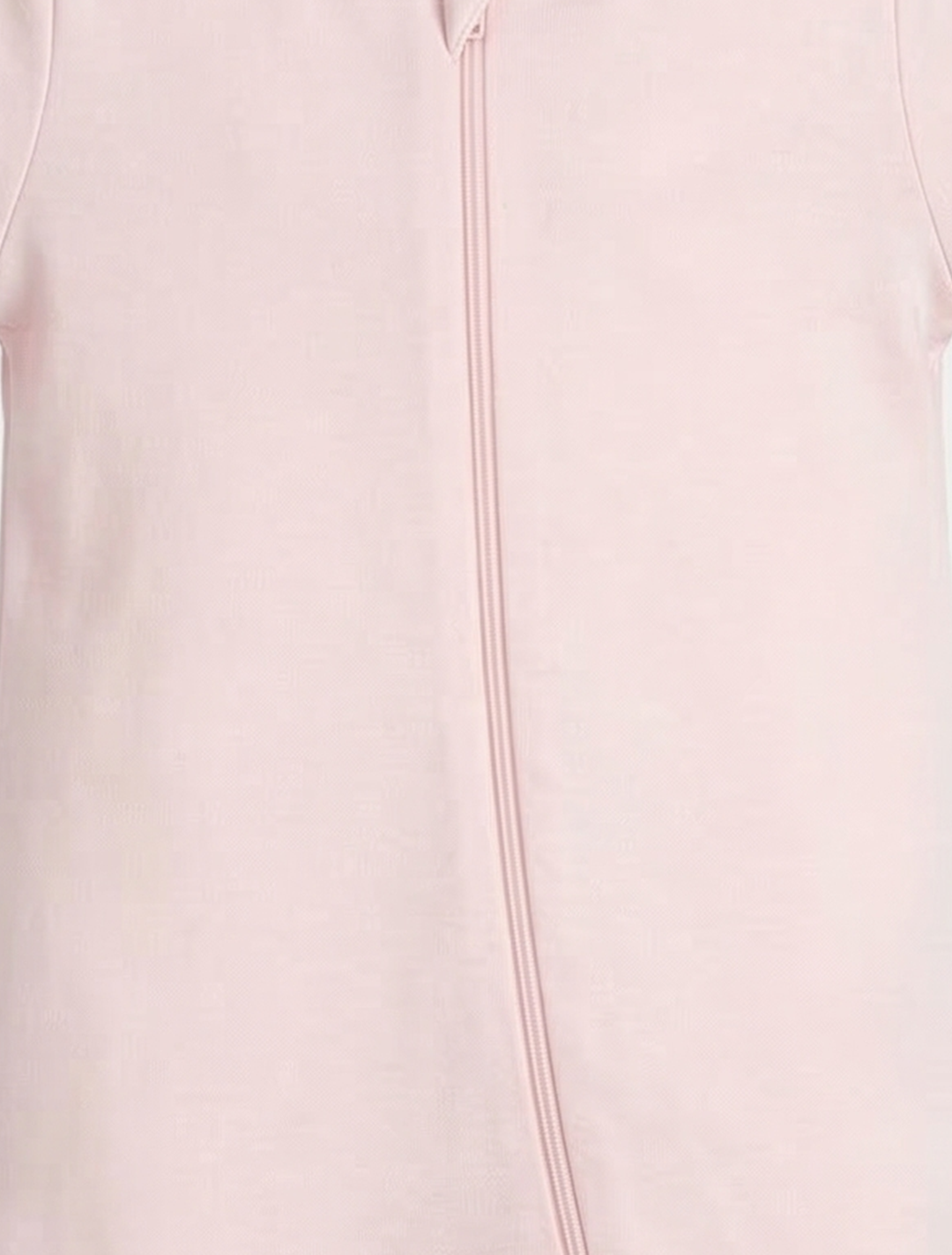 BABY PINK ZIPPER SLEEPSUIT