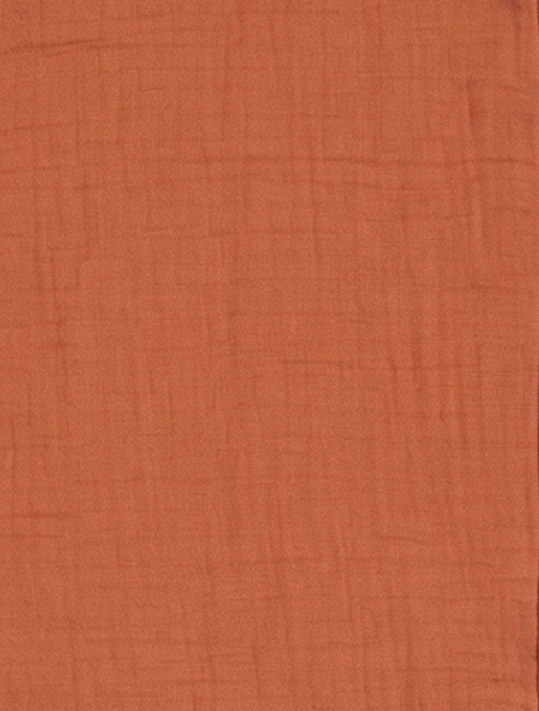BURNT ORANGE MUSLIN BURP CLOTH
