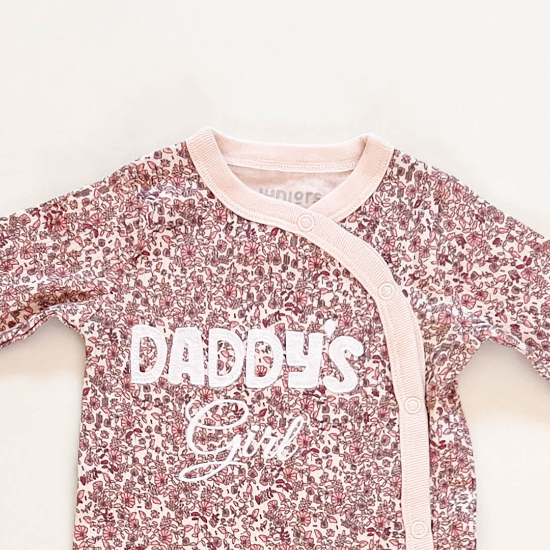 PREMIUM PINK FLORAL SLEEPSUIT