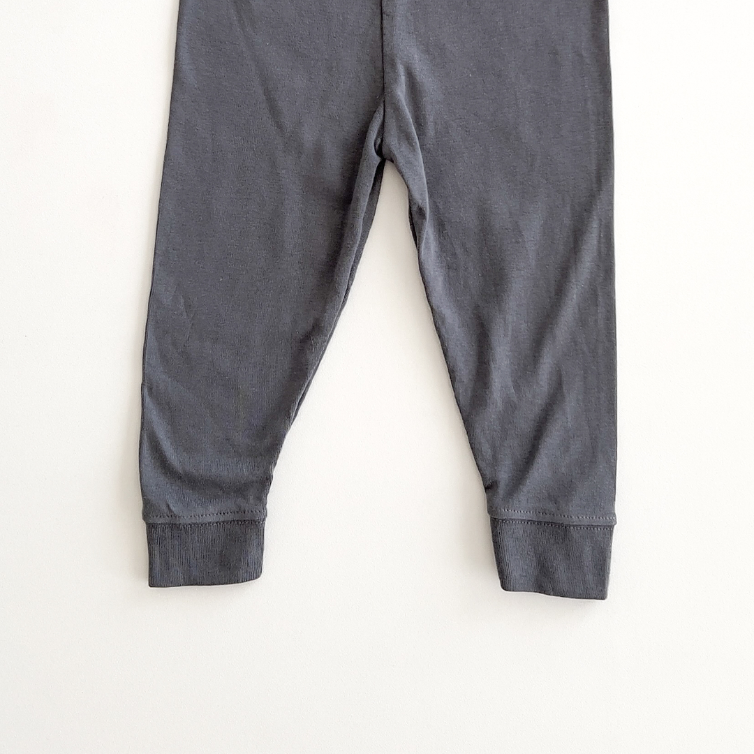 DARK GREY PLAIN COTTON PANTS