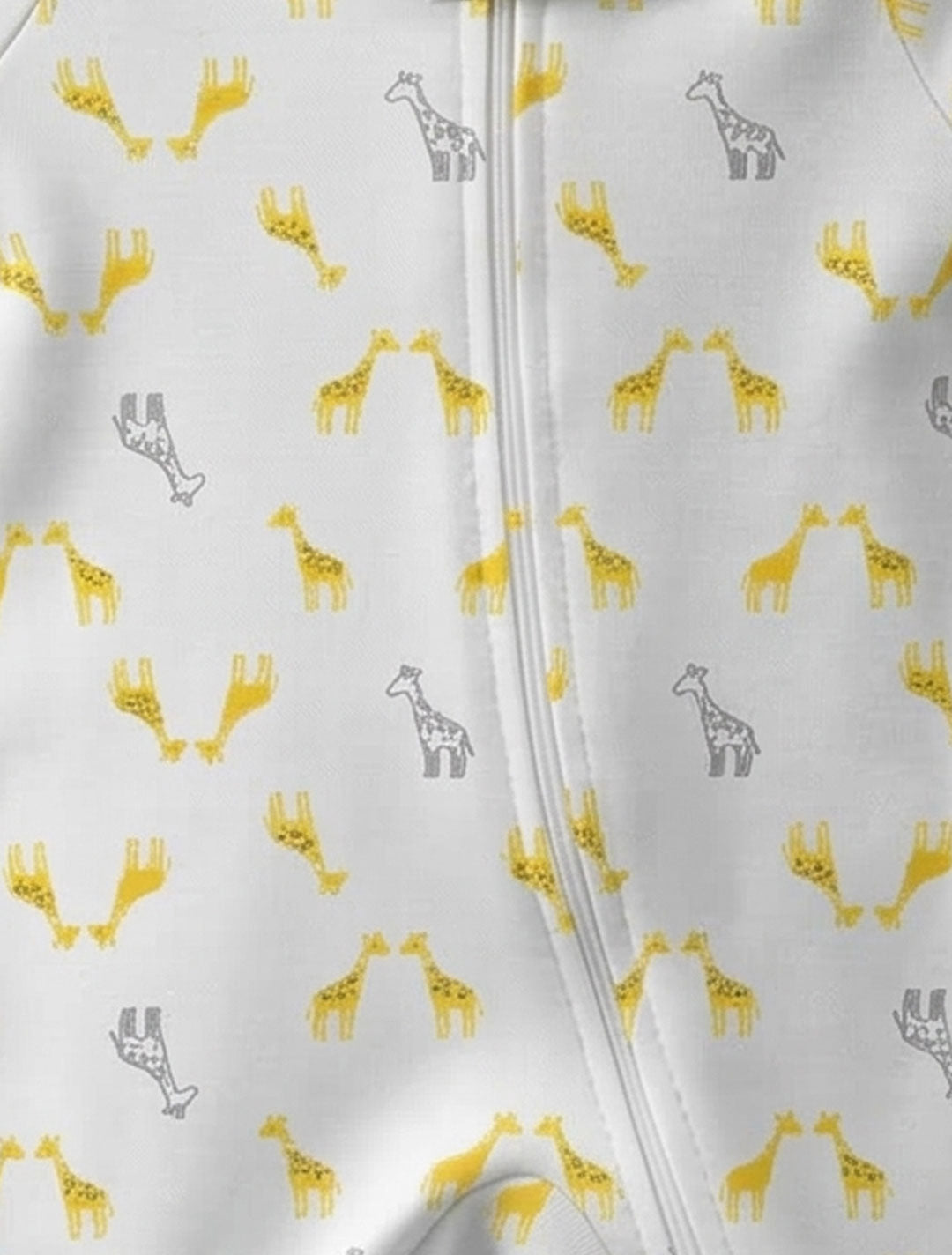 YELLOW GIRAFFE SLEEPSUIT