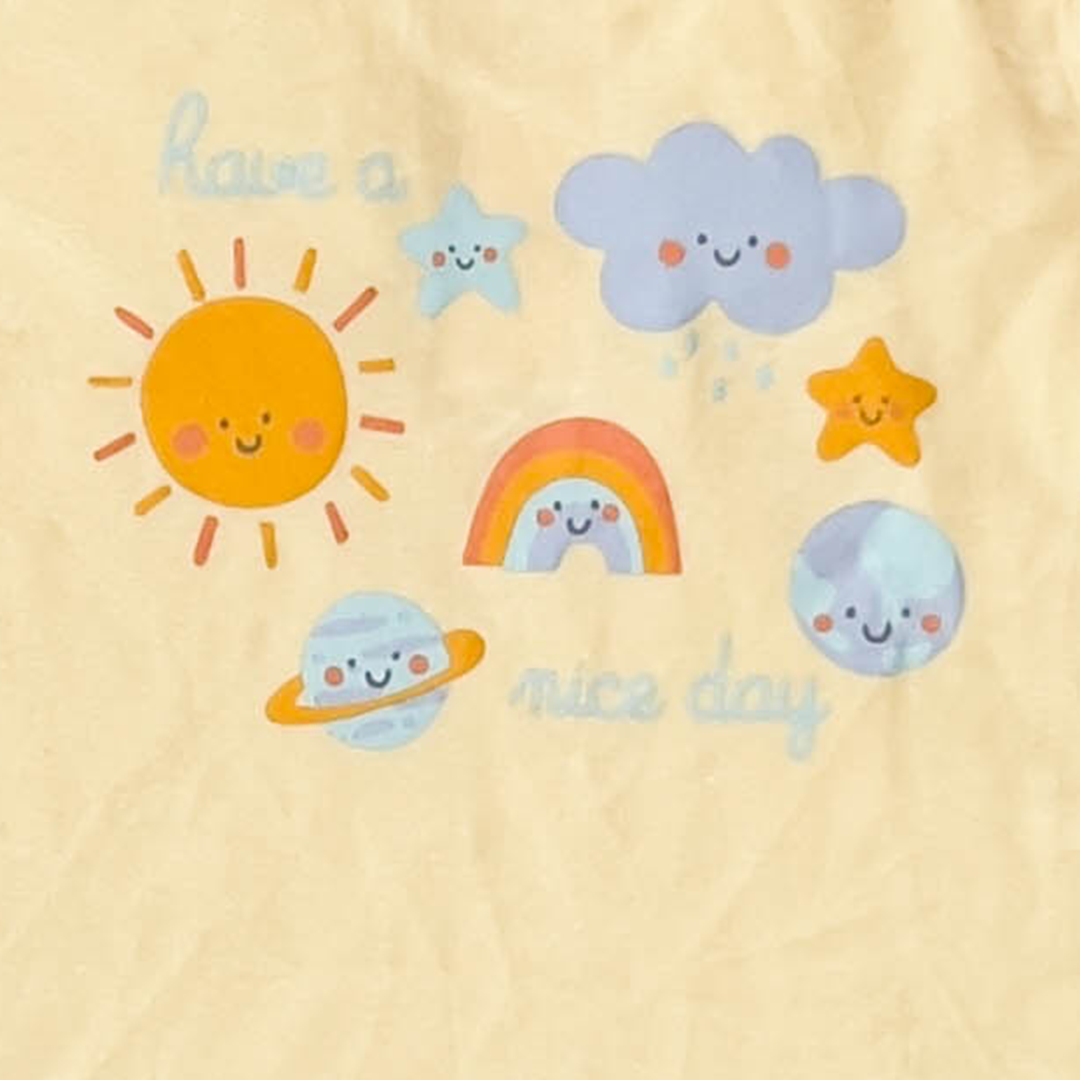 YELLOW PRINTED JUMPSUIT