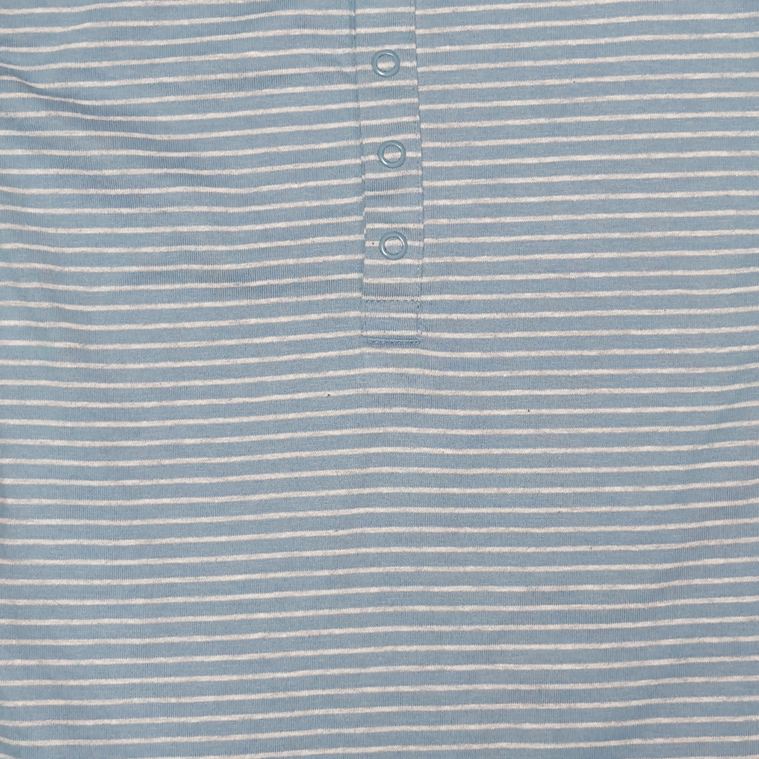 BLUE STRIPED JUMPSUIT