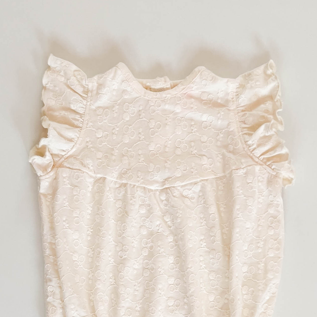 OFF WHITE THREAD ONESIE