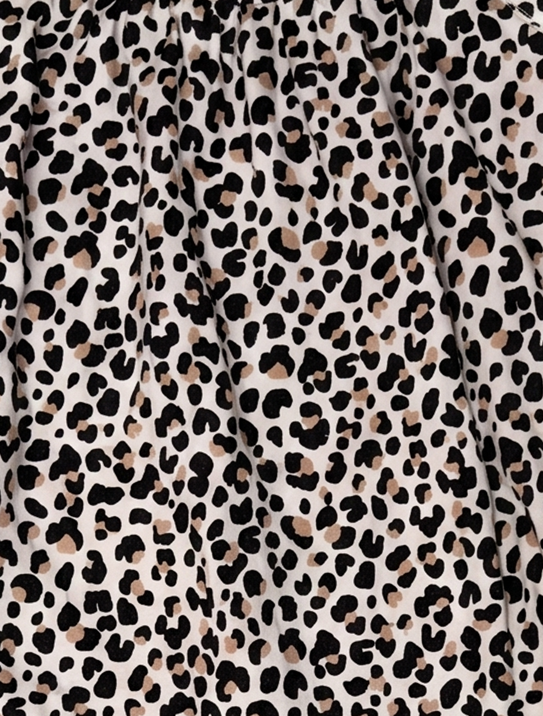 LEOPARD PRINT COTTON ROMPER