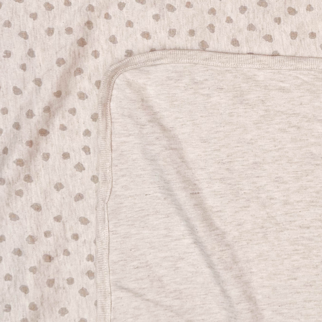 BEIGE SWADDLING CUM TOWEL
