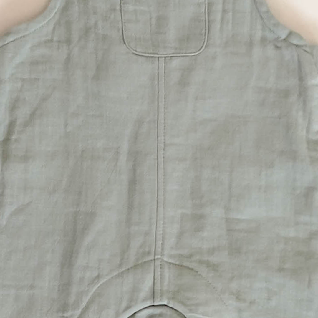 SAGE MUSLIN DUNGAREE