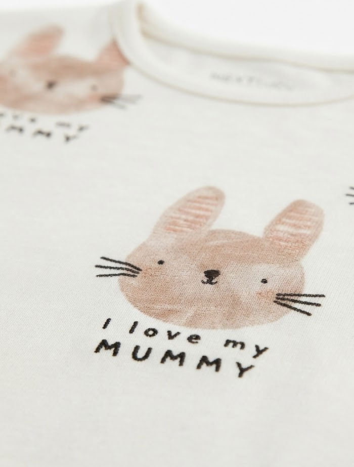 Brown kitty patterned jumpsuit