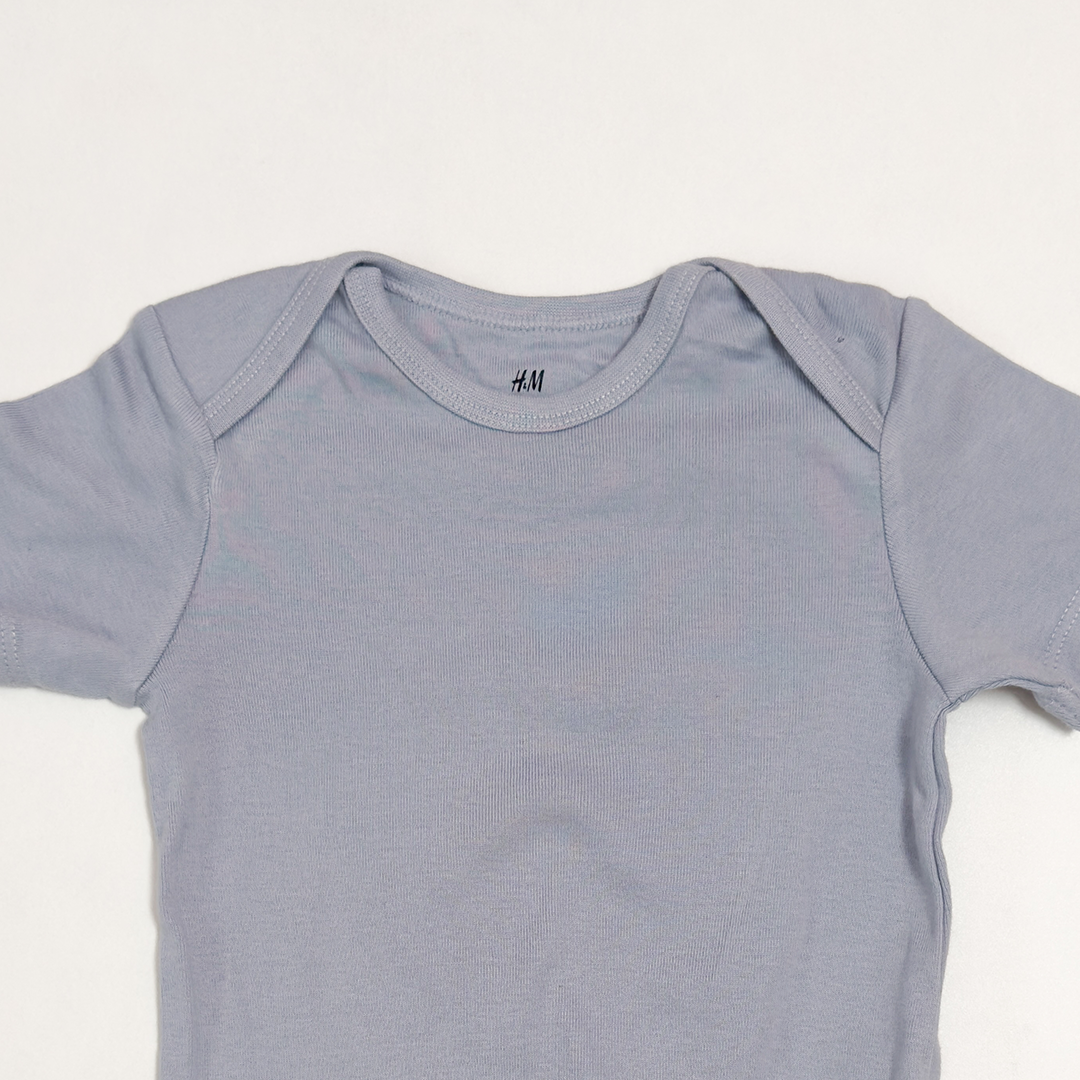 BLUE GREY ONESIE