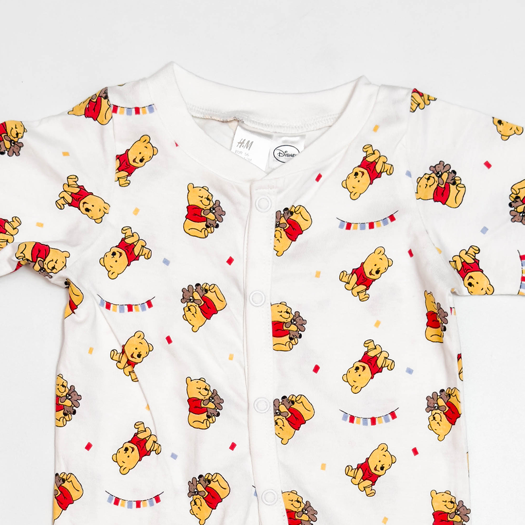 PHOO PRINTED BUTTON ROMPER