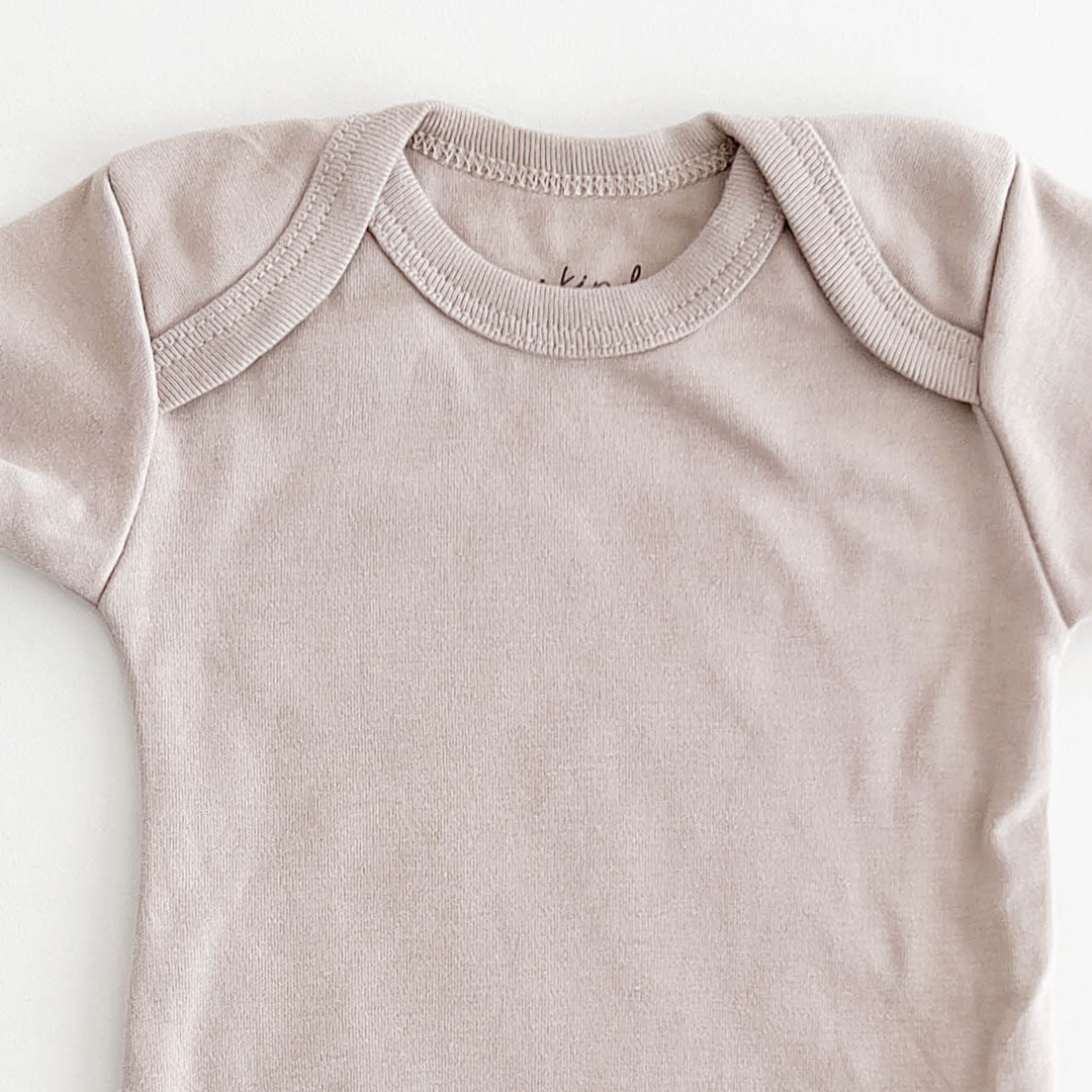 LIGHT GREY PLAIN ONESIE