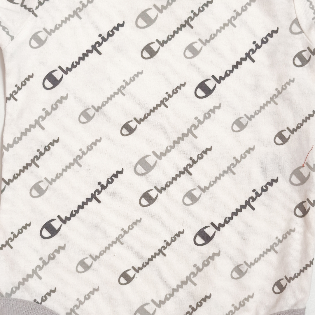WHITE PRINTED ONESIE