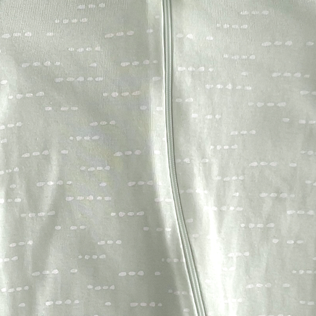 Mint green patterned sleepsuit