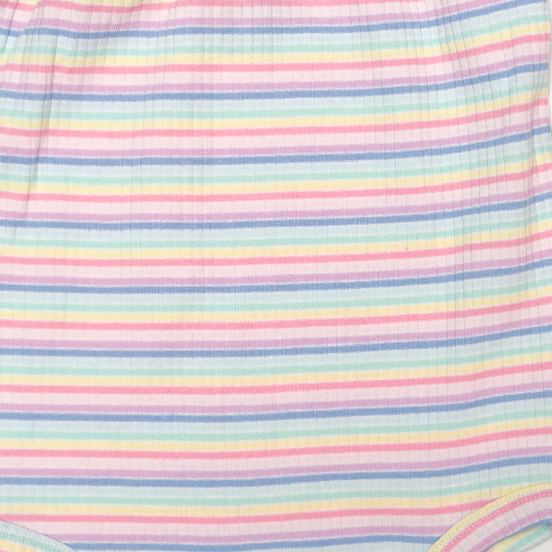 MULTICOLOR STRIPED RIBBED FANCY ONEISE