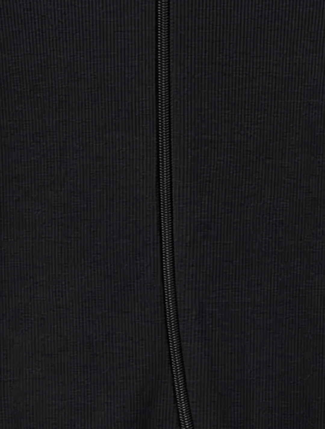 BLACK ZIPPER SLEEPSUIT