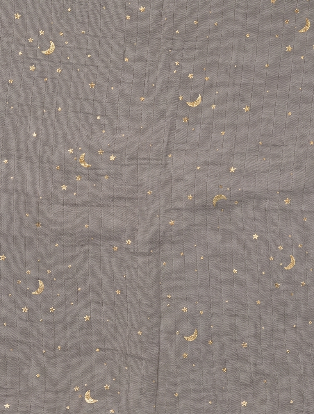 Star printed organic cotton muslin swaddle