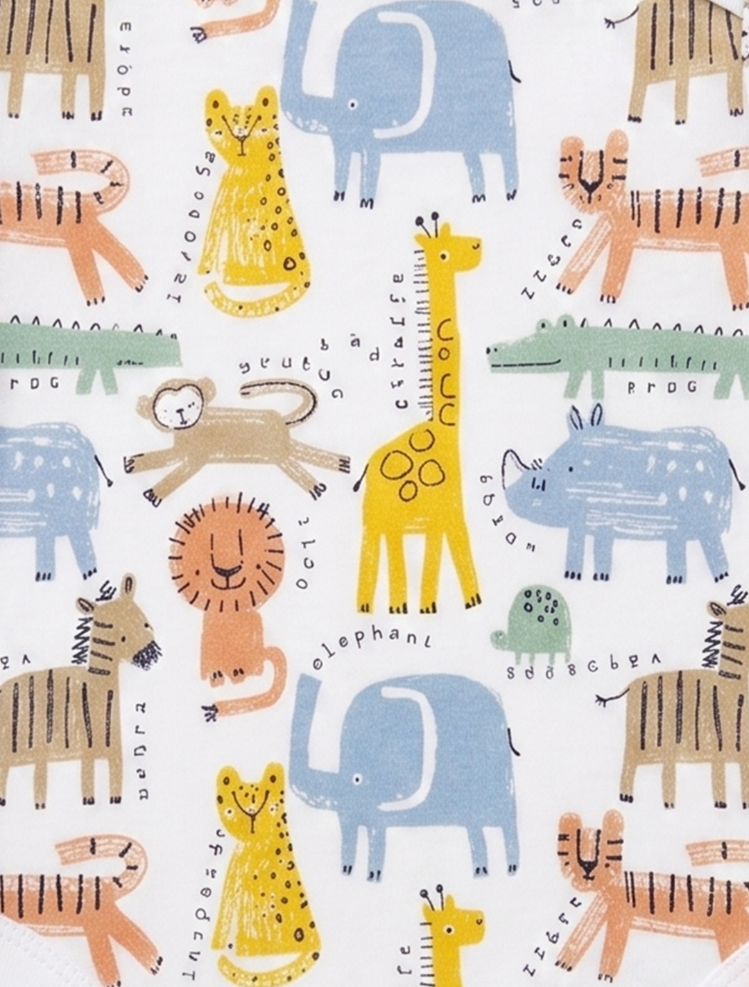 ANIMAL PRINTED MULTICOLOUR ONESIE