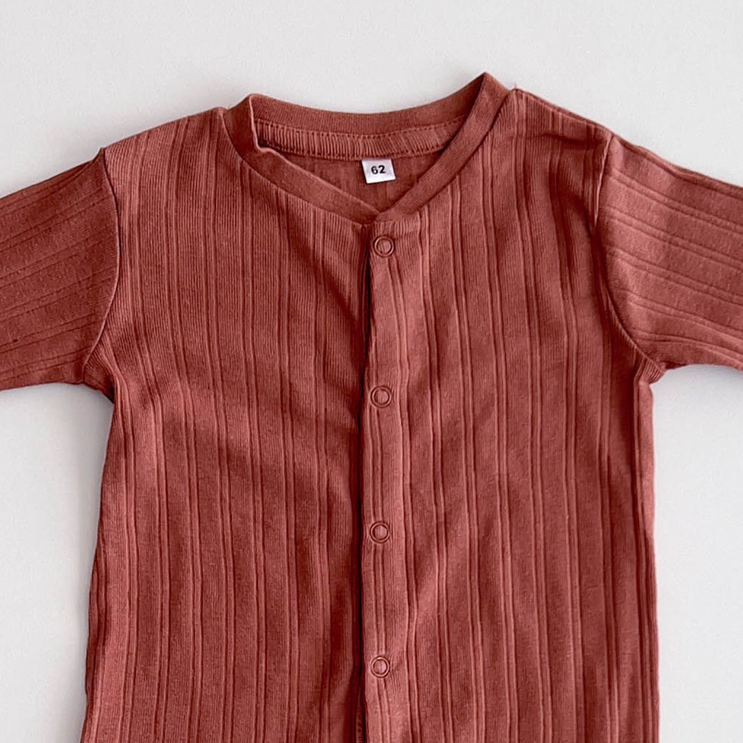 COFFEE BROWN ROMPER