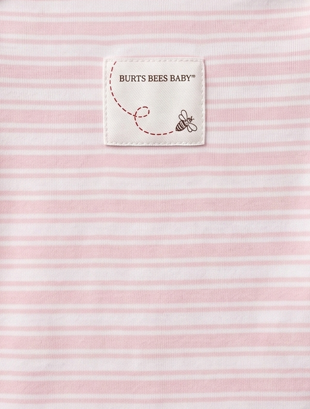 PINK WHITE STRIPED ONESIE