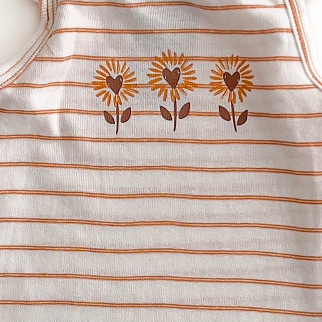 GIRLS FRILL SLEEVE ONESIE