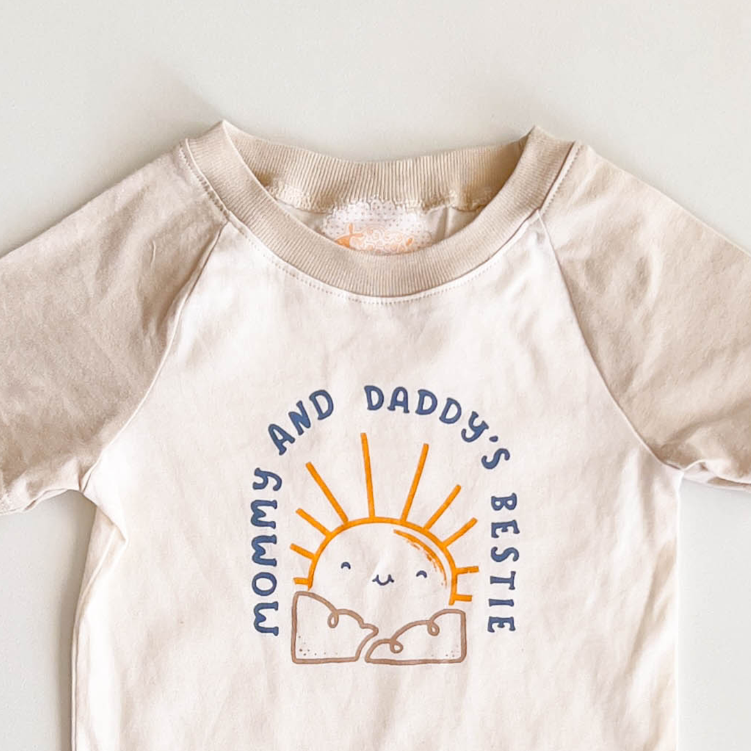 OFF WHITE PRINTED ONESIE