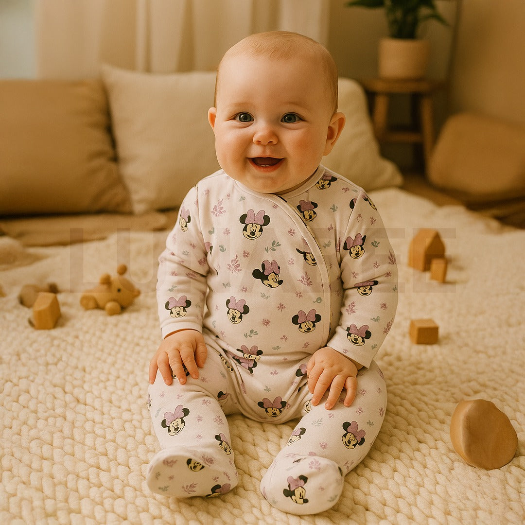 MICKEY PATTERNED SLEEPSUIT