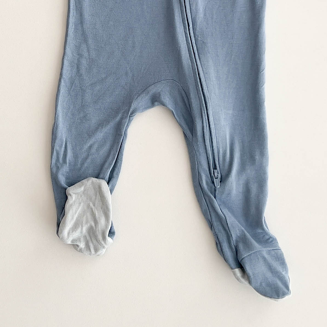 COOL BLUE PLAIN SLEEPSUIT