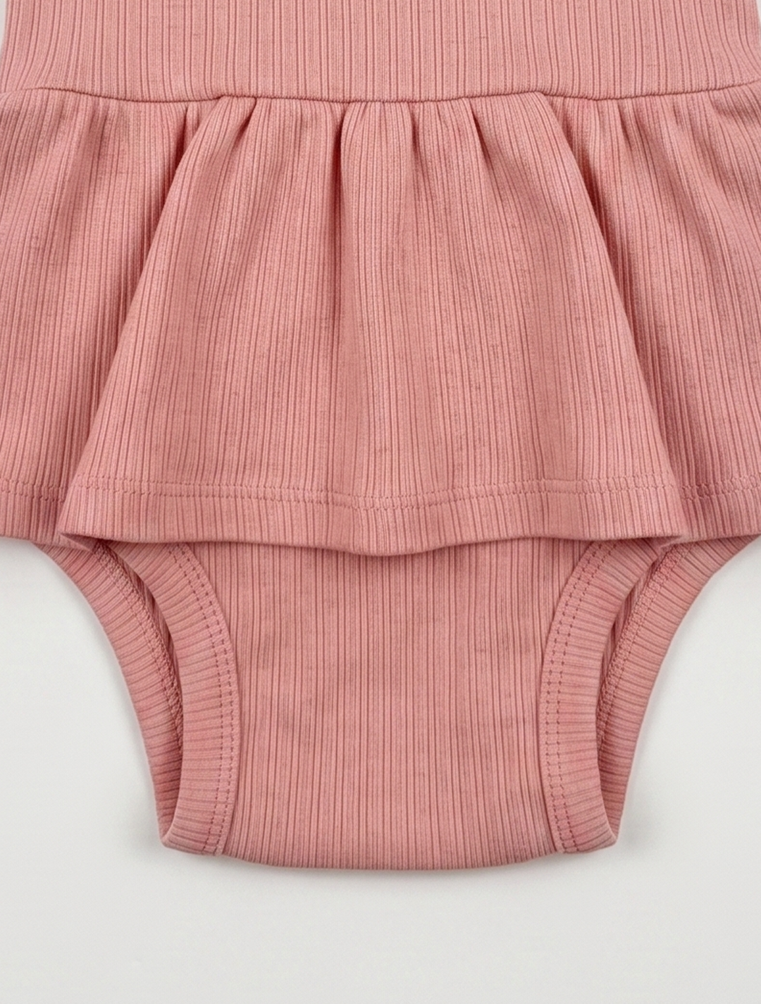DUSTY PINK POINTELLE SUNSUIT
