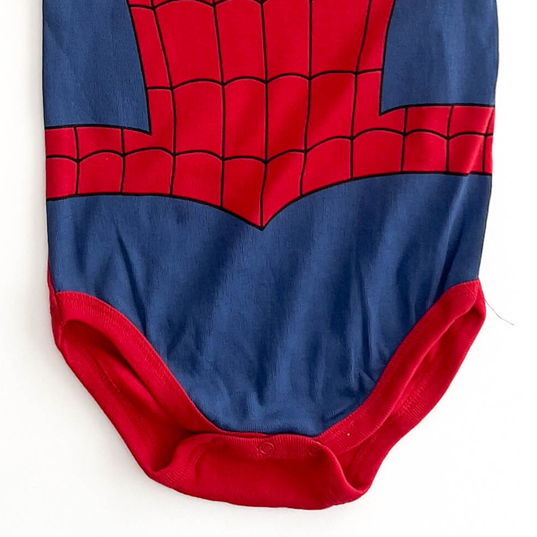 SPIDERMAN PATTERNED  ONESIE