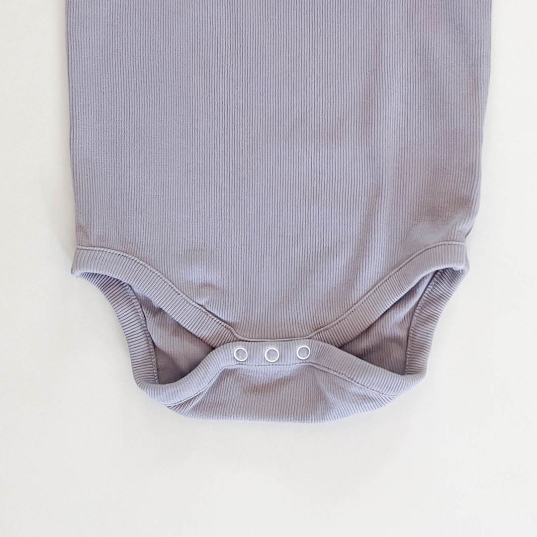 SPAGHETTI STRAP RIBBED ONESIE