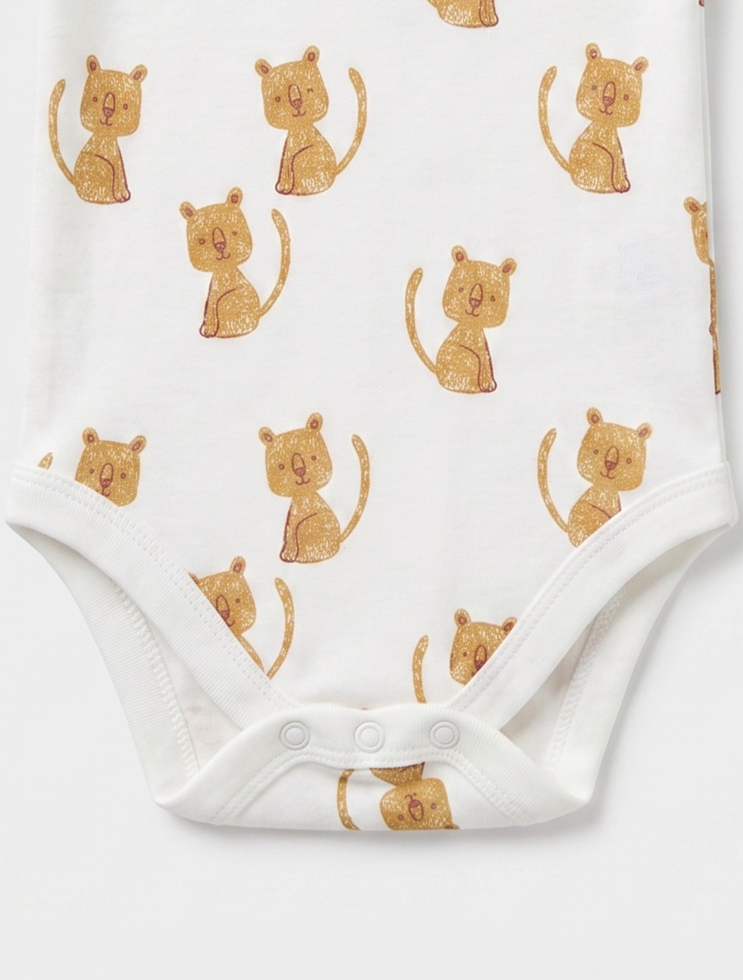 ANIMAL PRINTED ONESIE