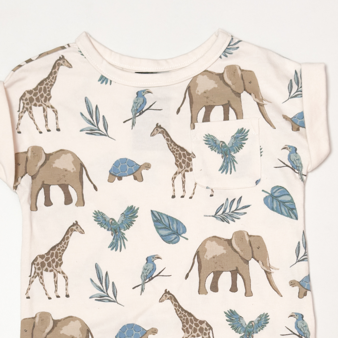 ANIMAL PRINTED JUMPSUIT