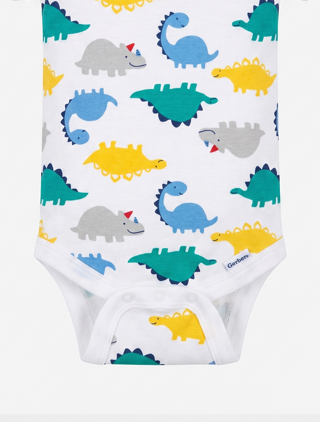 DINO PRINTED ONESIE