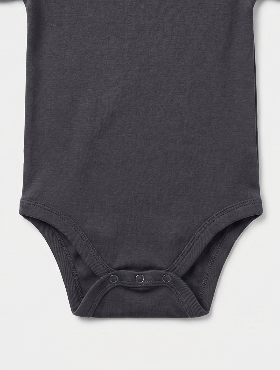 DARK GREY PLAIN ONESIE