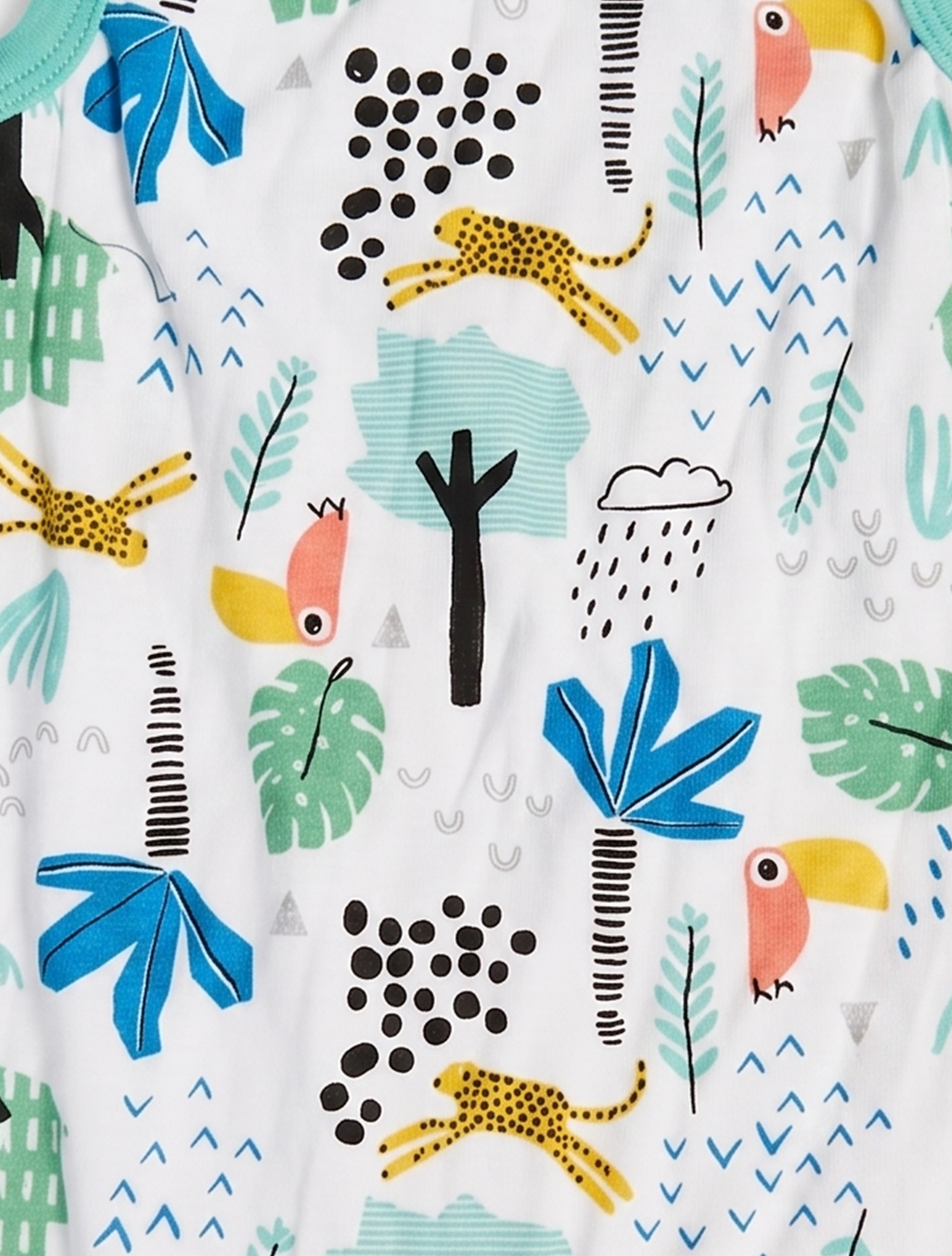 Printed sleeveless jumpsuit