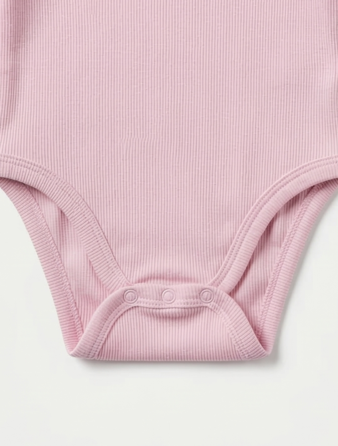 LAVENDER RIBBED LACE WORKED ONESIE